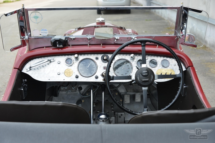 ретро автомобиль Aston Martin 15/98 Short Chassis Roadster, Mille Miglia! 1939 год выпуска 