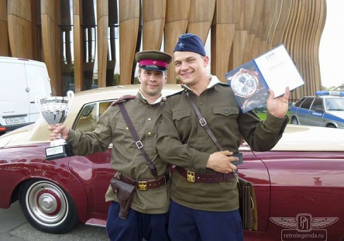 Rally Chopard Moscow 2013 приз за самый стильный экипаж