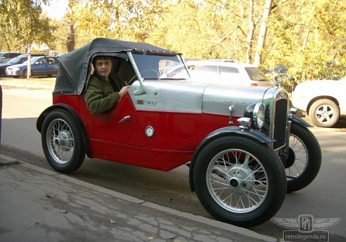 За рулём Austin Seven 1931 года выпуска